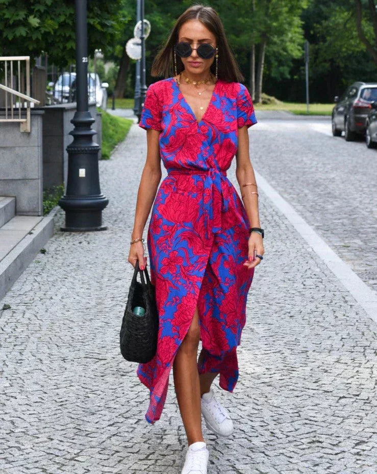 LINDA | Floral Sommerkjole
