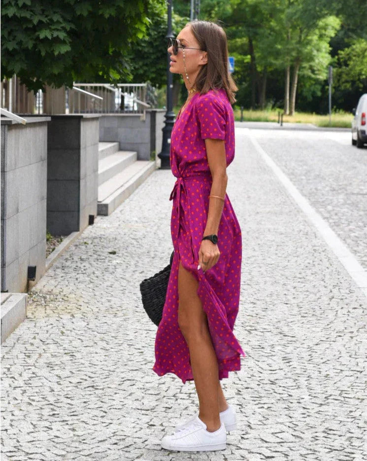 LINDA | Floral Sommerkjole