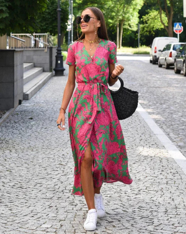 LINDA | Floral Sommerkjole