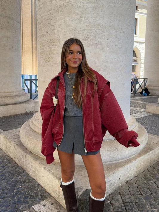 Leone | Oversized Bomberjakke