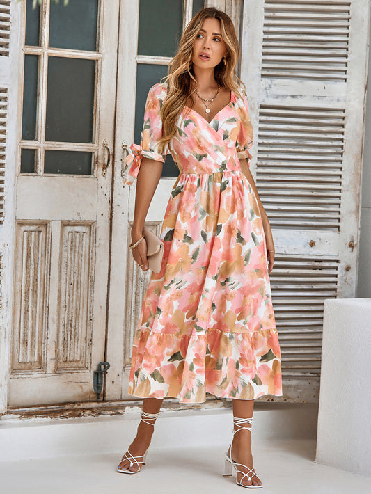 Elvira – Blomstret Sommerkjole