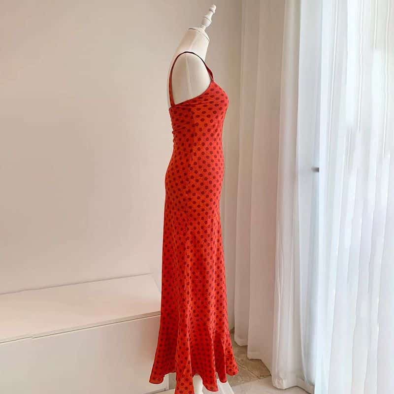 The Allegra Silk Maxi Dress