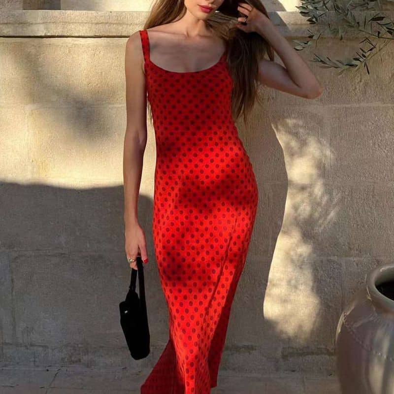 The Allegra Silk Maxi Dress