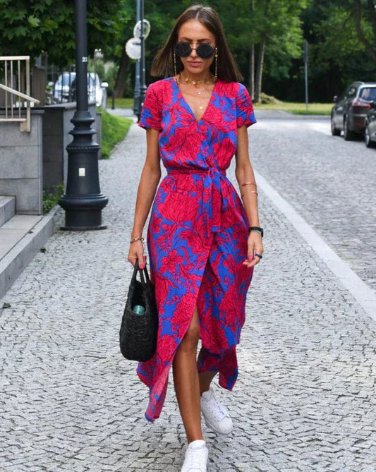 LINDA | Floral Sommerkjole
