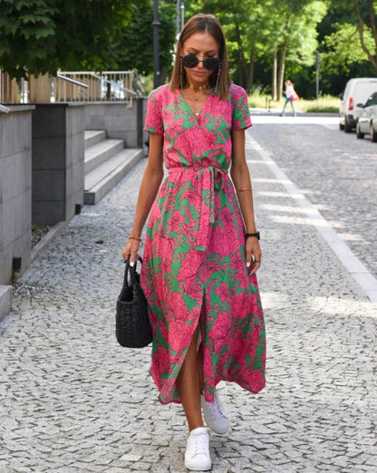 LINDA | Floral Sommerkjole