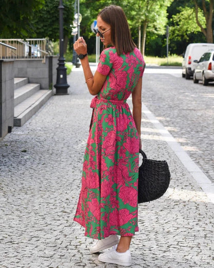LINDA | Floral Sommerkjole
